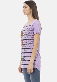 Trussardi Action T-shirt print - lilac