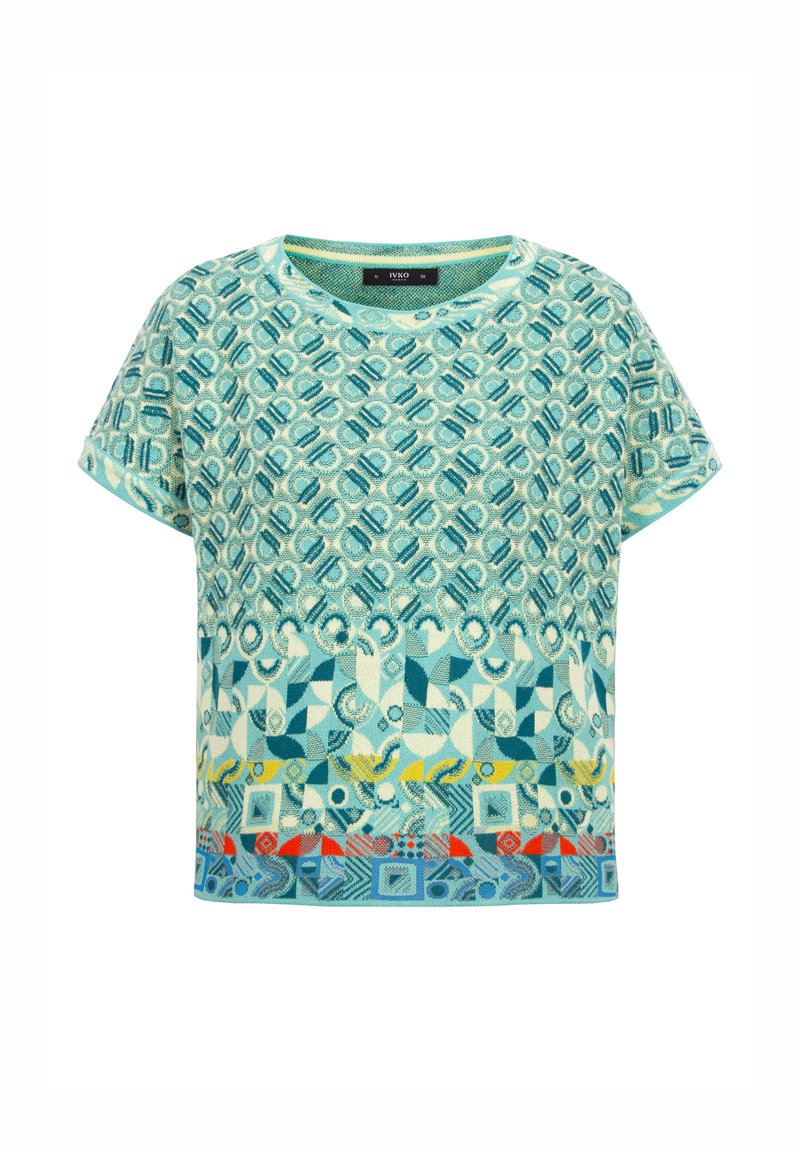 Ivko T-shirt print meerkleurig