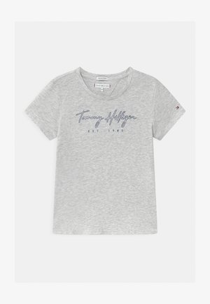 LOGO - T-shirt con stampa - grey