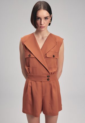 CATHERINE - Veste sans manches - light brown