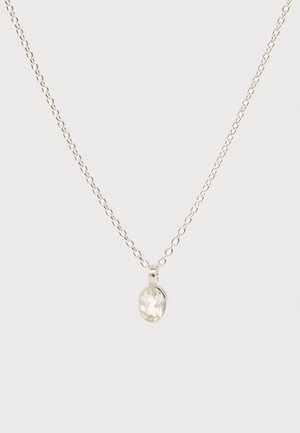 YING PENDANT NECKLACE UNISEX - Halskette - sterling-coloured/white