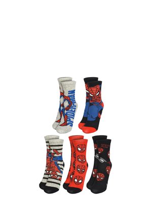 Disney, 5ER PACK MARVEL SPIDERMAN SOCKEN SÖCKCHEN KINDERSOCKEN - Socks - mehrfarbig