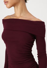 Lauren Ralph Lauren Petite ELOWYN DRESS - Jurk - pinot noir