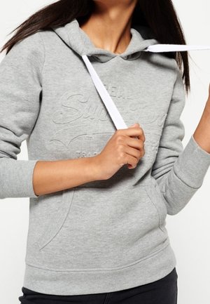 Mikina na zip - dark grey