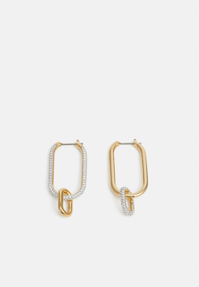Swarovski TIME HOOP OVAL Earrings goldcoloured Zalando.ie