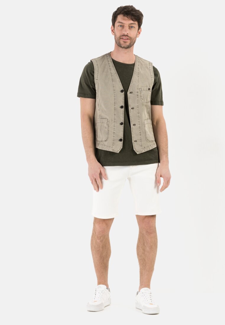 Herren Leichte Jacken | camel active Weste khaki - SC47905 Herren Leichte Jacken | camel active Weste khaki - SC47905