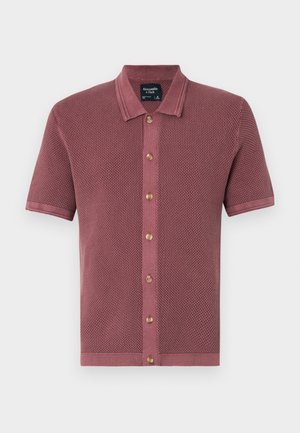 Abercrombie & Fitch DYED SWOLO  - Chemise - red