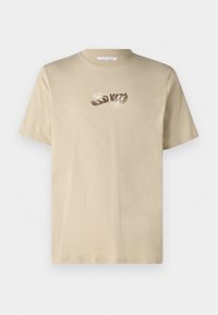 BOBBY FLOWERS - Printtipaita - taupe beige