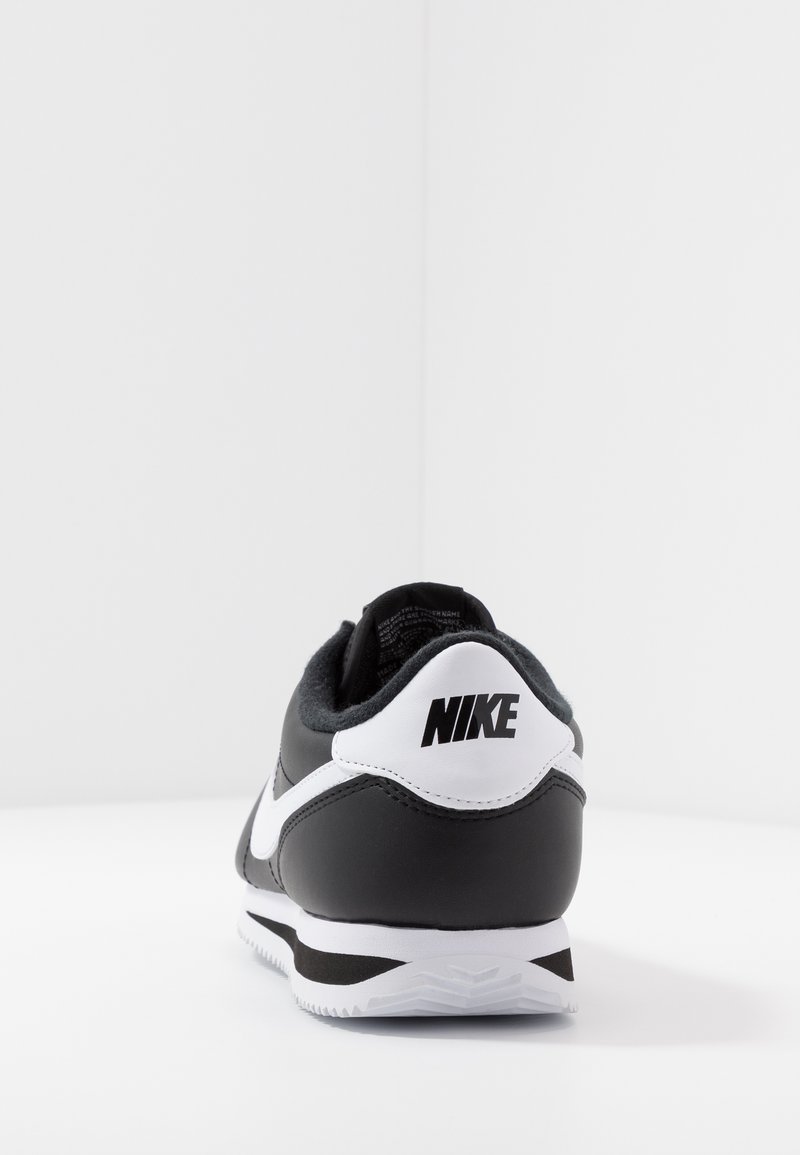 aprendiz Autocomplacencia la nieve Nike Sportswear CORTEZ BASIC - Zapatillas - black/white/metallic  silver/negro - Zalando.es