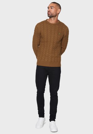 ELY - Strickpullover - catechu wood