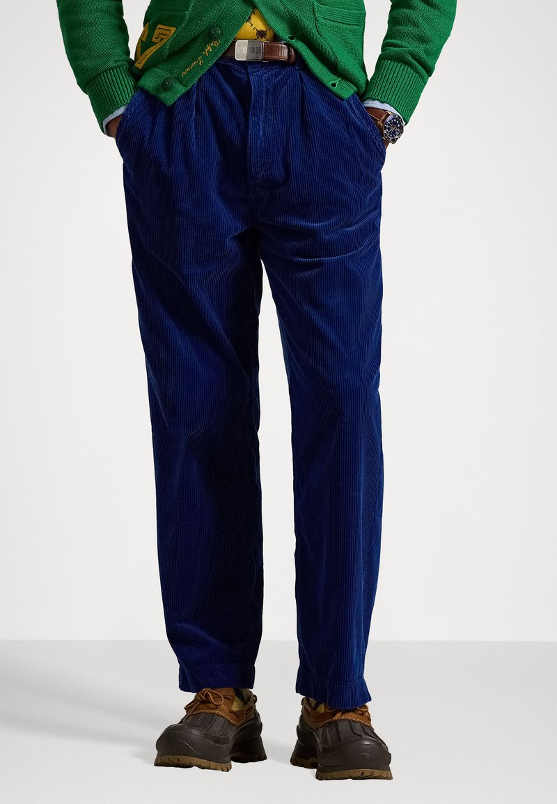 Polo Ralph Lauren POLO PREPSTER CORDUROY EASY TROUSER - Hlače - american heritage royal