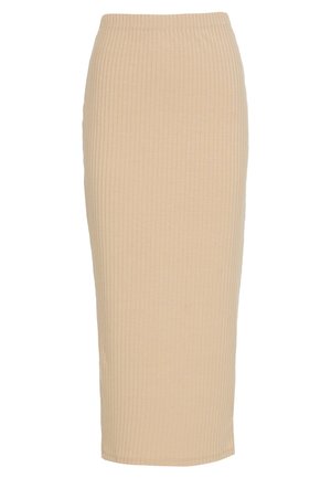 Bleistiftrock - beige