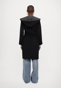 MICHAEL Michael Kors HOODED WRAP COAT - Κλασικό παλτό - charcoal