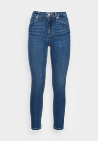 KAJ CROPPED - Calças de ganga de corte skinny - blue denim