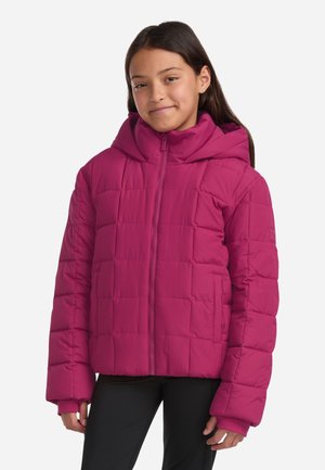 Abercrombie & Fitch MIDWEIGHT PUFFER JACKET UNISEX - Žieminė striukė - magenta haze