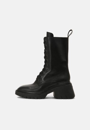 ODESSA - Lace-up ankle boots - black