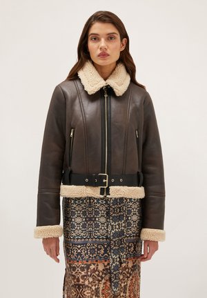 EFFETTO - Veste en similicuir - marrone