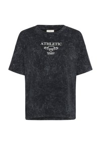 Tricou cu imprimeu - black deep