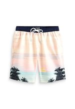 NEXT Lange Badeshorts Herren Mit Stretch - Verstellbarer Kordelzug