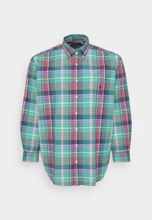 Polo Ralph Lauren Big & Tall PLAID OXFORD SHIRT - Skjorta - green/red/multi