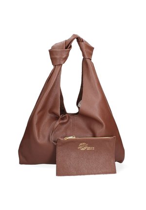 SHOULDER - Shopper - brown