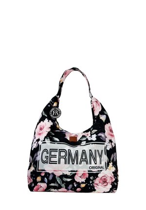 SCHULTER - Sac à main - schwarz/rosa