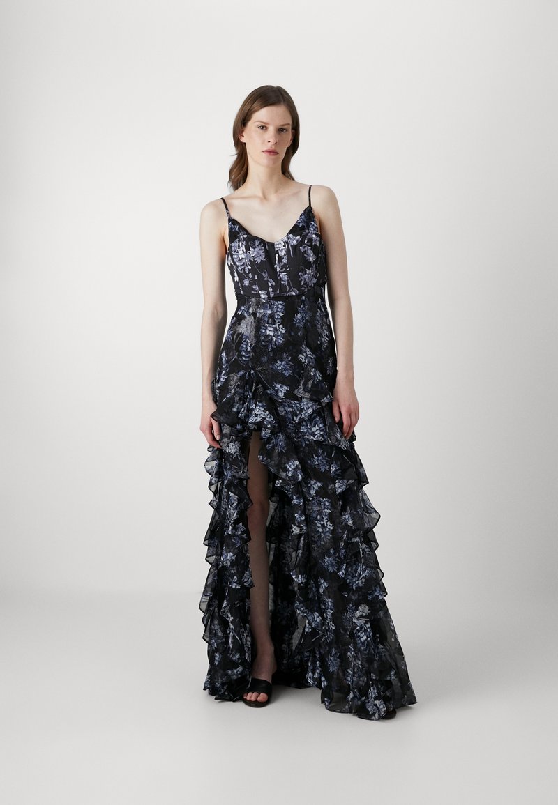 Cinq à Sept - COASTAL FLORAL GLENDA GOWN - Iltapuku - black multi, Suurenna