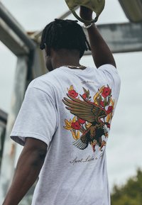 Legacies BENFICA LISSABON GLORIOSO - Marškinėliai su spaudiniu - grey marl