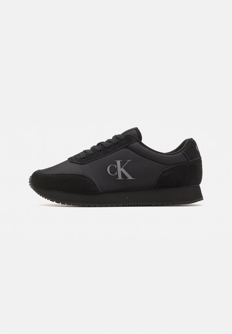 Calvin Klein Jeans RETRO RUNNER ICONIC - Tenisice - triple black
