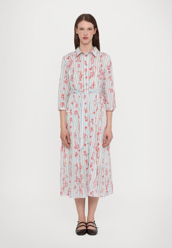 KISSES - Shirt dress - azzurro