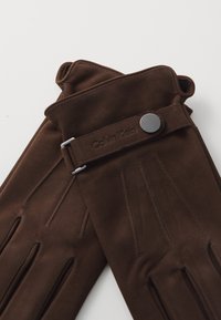 Calvin Klein RIVET GLOVES  - Rokavice - java brown