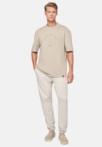 Boggi Milano MILANO  BLEND - Tepláky - sand