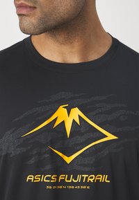 ASICS FUJITRAIL LOGO TOP - Top s dlhým rukávom - performance black