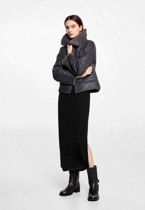 Mango Kids, Jerseykjole - black
