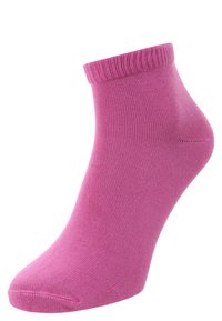 s.Oliver UNISEX ESSENTIALS QUARTER 8PACK - Strømper - super pink