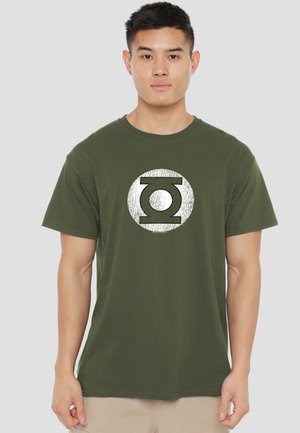 Cotton Soul, DC GL LOGO DISTRESSED - Print T-shirt - green