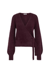 Neuletakki - aubergine