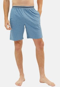 Marks & Spencer 2 PACK PURE COTTON PYJAMA SHORTS - Pyjamabroek - blue mix