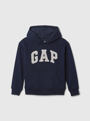 KIDS RELAXED GAP LOGO HOODIE - Φούτερ με κουκούλα - tapestry navy