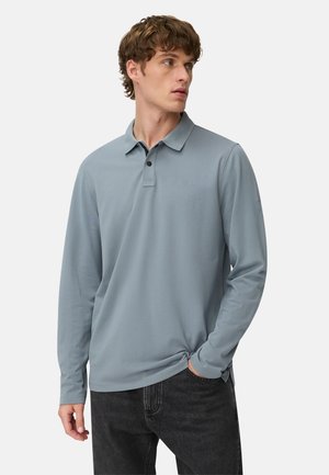 camel active MIT ATMUNGSAKTIVEN EIGENSCHAFTEN UND KÜHLFUNKTION - Poloshirts - stone blue