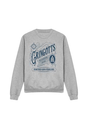 Cotton Soul, HARRY POTTER GRINGOTTS - Sweatshirt - mottled light grey