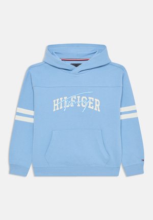Tommy Hilfiger MIXED GRAPHIC HOODIE UNISEX - Kapuzenpullover - cloudy blue