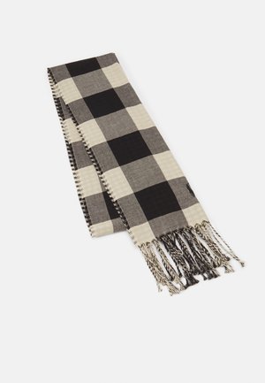 UNISEX - Foulard - cream/black