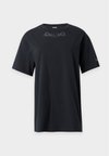BOXY TEE - Μπλουζάκι με στάμπα - black