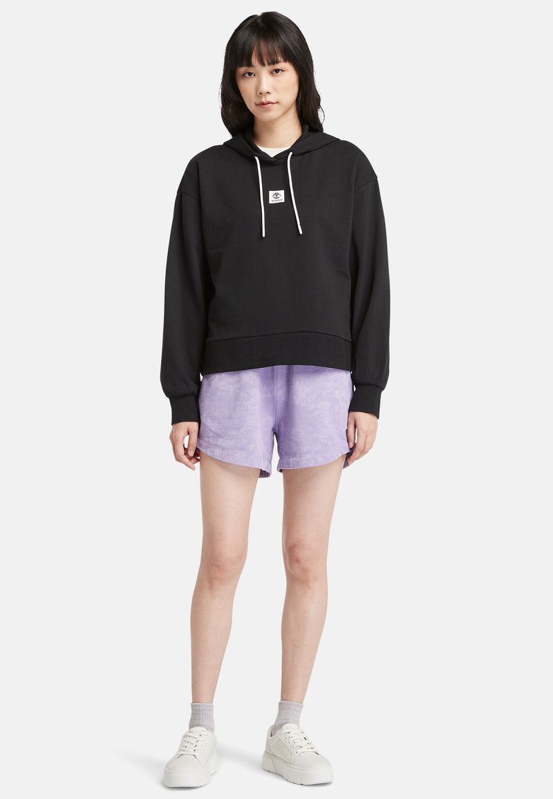 Timberland LOOP BACK - Mikina s kapucí - black