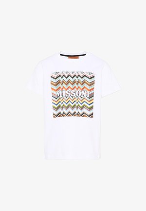 Missoni, T-SHIRT UNISEX - T-shirt imprimé - white