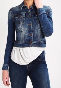 LTB Jeansjacka - dark-blue denim