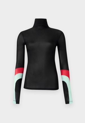 LIGHT COLOR INSERT - T-shirt à manches longues - black