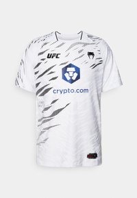UFC AUTHENTIC FIGHT NIGHT MENS - Športne majice - white