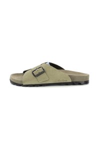 KICKERS Woodstok Mules en cuir végétal